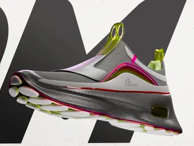 Tendance tendance oss sneaker design Free 3D model