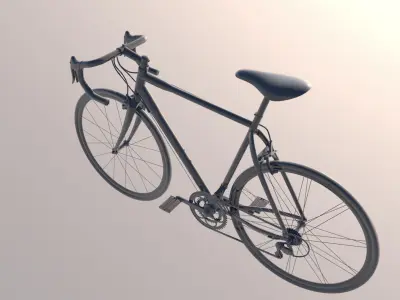 bike-bike bicycle in sky 3D model
