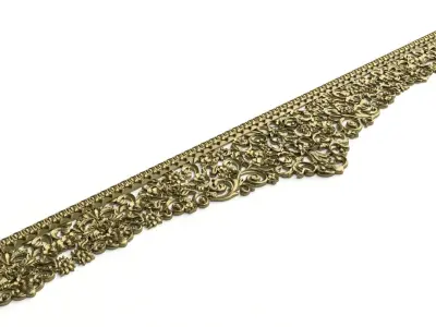 Carved decor CNC model 3D model 01 3D model