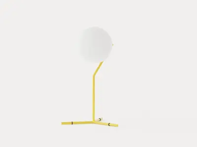 IC Lights T1 Table Lamp High - Brushed Brass Low-poly 3D model