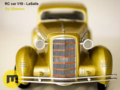 RC model LaSalle 3D print model