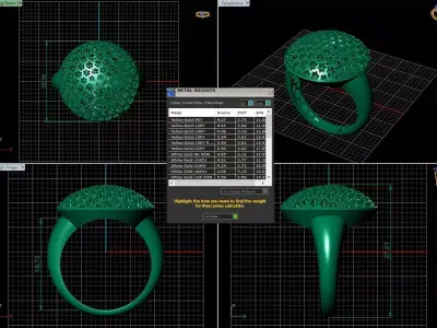  Minimalist Turkish Ring 3D print model
