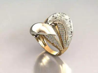 Fantasy Ring  3D model