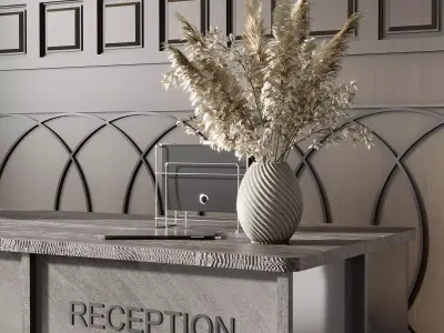 RECEPTION DESK NO39 A 3D model