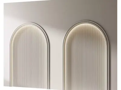 Decorative V4 Wall Panels 3D model