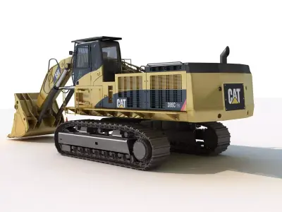 Bulldozer 3D model