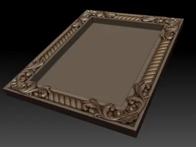 Decorative frame 4 3D model