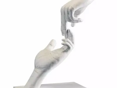 hand sculpture 3D model