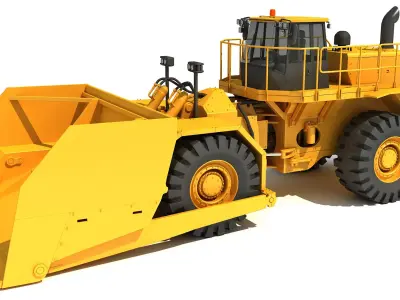 Scoop Dozer 3D model
