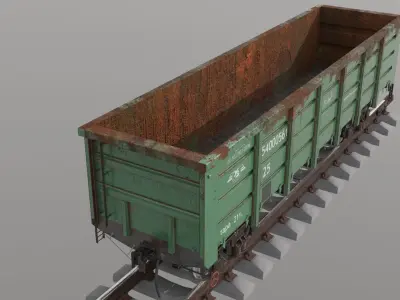 freight car 3D model