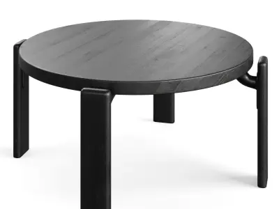 Rey coffee table by HAY 3D model