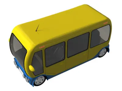smart bus 3D model