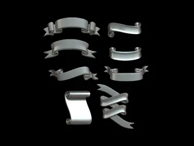 ribbons 3D print model