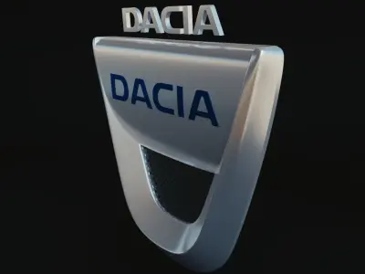 Dacia Logo 3D model