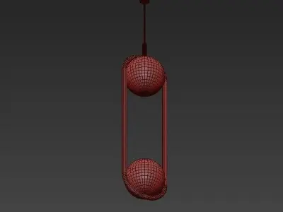 Pentand lamp B Lux C Ball S2 3D model