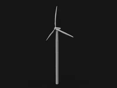 Wind generator Free 3D model
