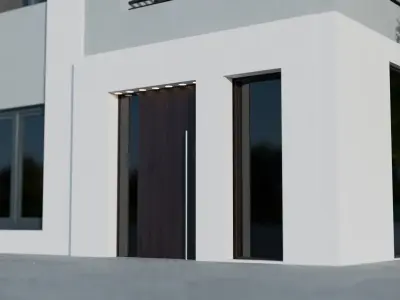 Modern villa 3D model