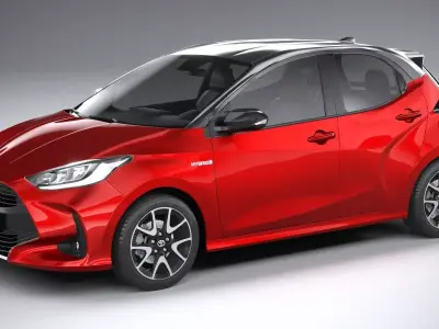 Toyota Yaris 2020 3D model