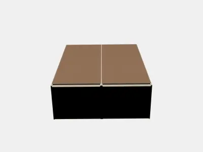 PAX 2 wardrobe frames 13 Low-poly 3D model