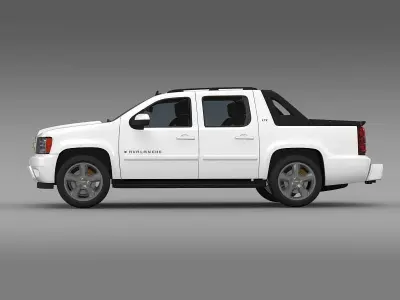 Chevrolet Avalanche LTZ 2010 3D model