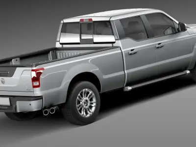 Generic Average Pickup 2015 3D model