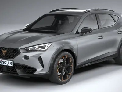 Cupra Formentor 2021 3D model
