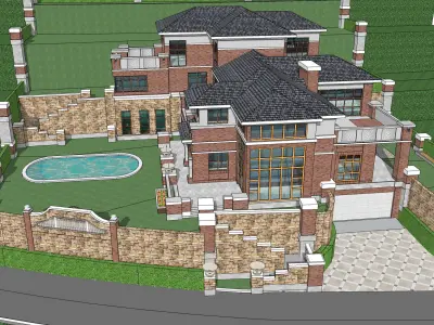 Regal-Luxury-Villa Area-05 3D model