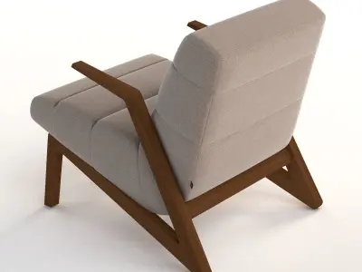580 Rolf Benz Armchair 3D model
