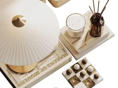 Decorative Set-08 3D model