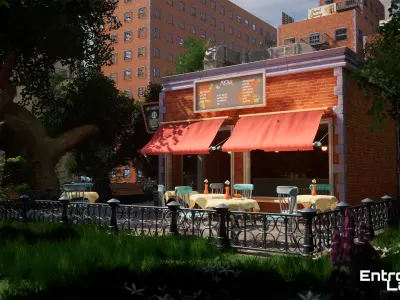 Stylized NYC Megapack New York Unreal Engine Ready Game Ready Low-poly 3D model