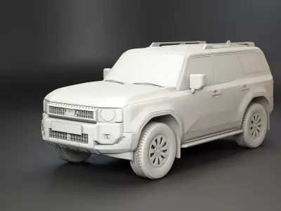 Toyota Land Cruiser 250 UT 3D model