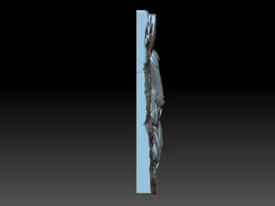 Three sisters 3D print model