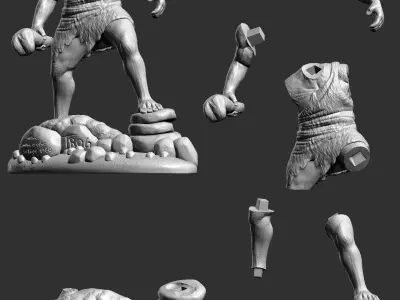 Simba - collectible 3D print model