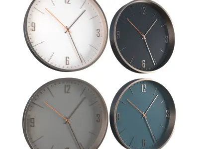 wall watch 3 3D model