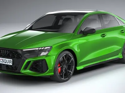 Audi RS3 Sedan 2022 3D model