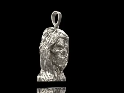 Scull pendant  model 835 3D print model