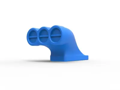 Air intake 8 Scale 1 to 25 3D print model