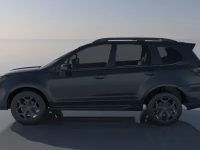 Subaru Forester 2017 2 0 XT 3D print model