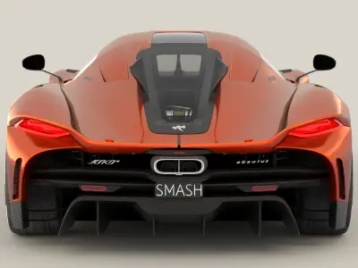 Koenigsegg Jesko Absolut 2020 3D model