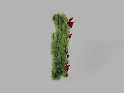 Christmas Garland 3D model