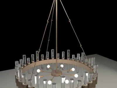 Chinese lantern 3D model