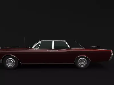 Lincoln Continental 1966 3D model