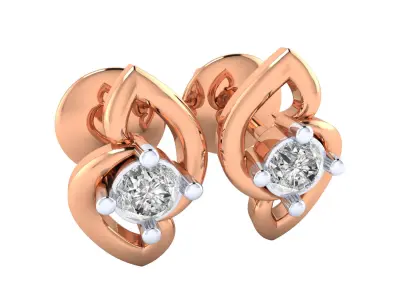 Women Earrings 3D print model