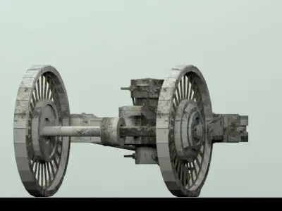Tsar Tank 1914-1915 years 3D model