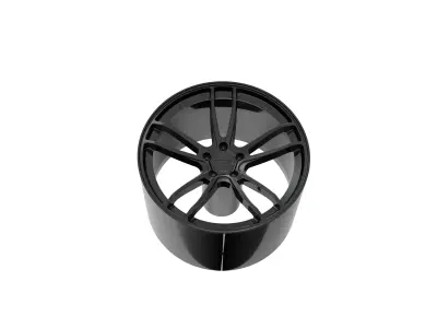 AMERICAN RACING MACH FIVE WHEEL 3D PRINT MODEL 3D print model