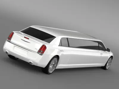 Chrysler 300C 2013 Limousine 3D model