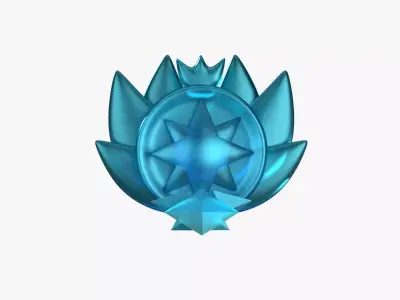 Reward Medal 3D Illustration 3D model