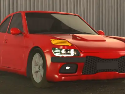 Concept car 3D model get
