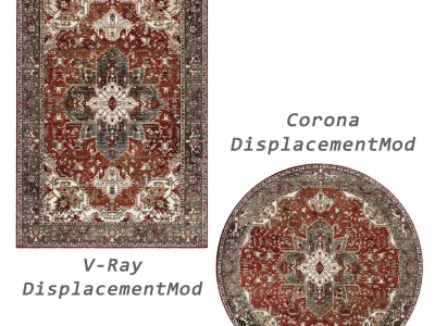 Rugs No 536 Low-poly 3D model