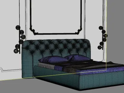 Bed Sets by Colunex 3D model